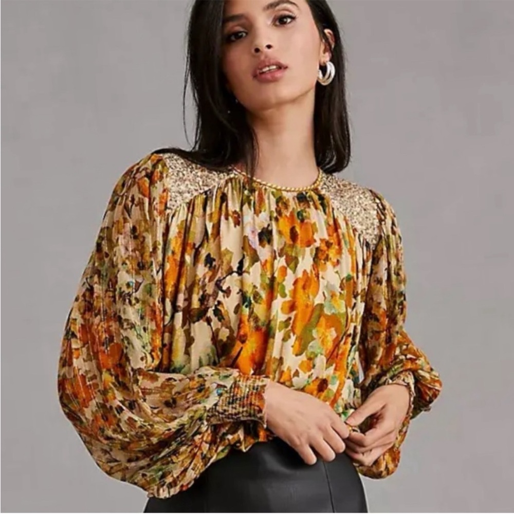 Anthropologie Bl^nk London Blouse